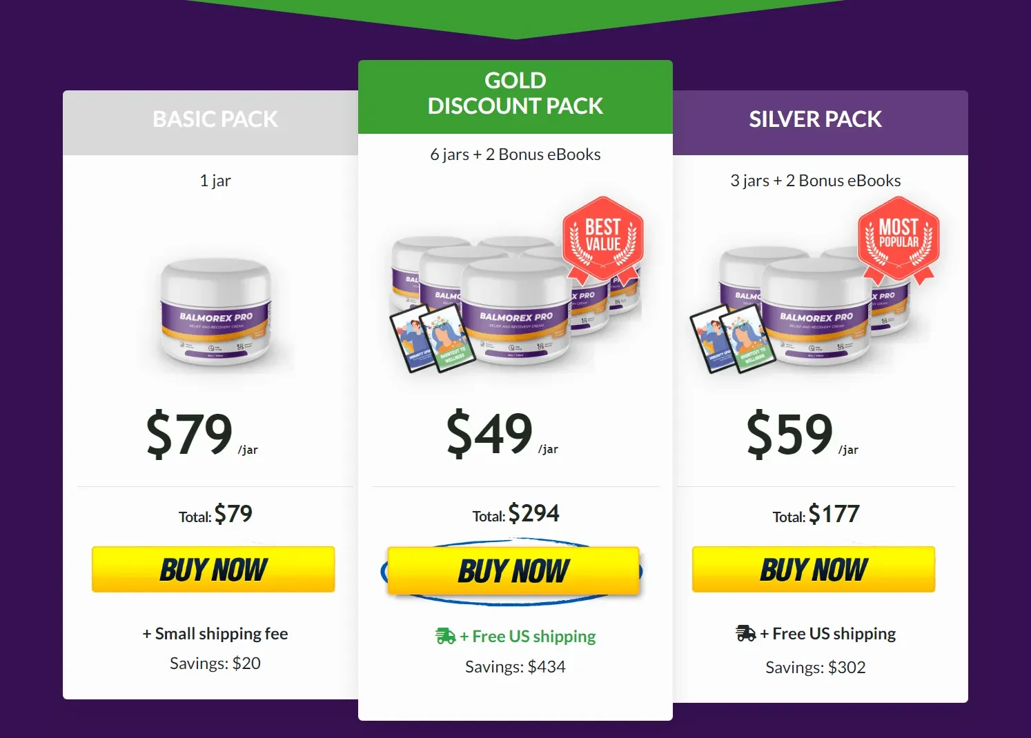 Balmorex Pro pricing